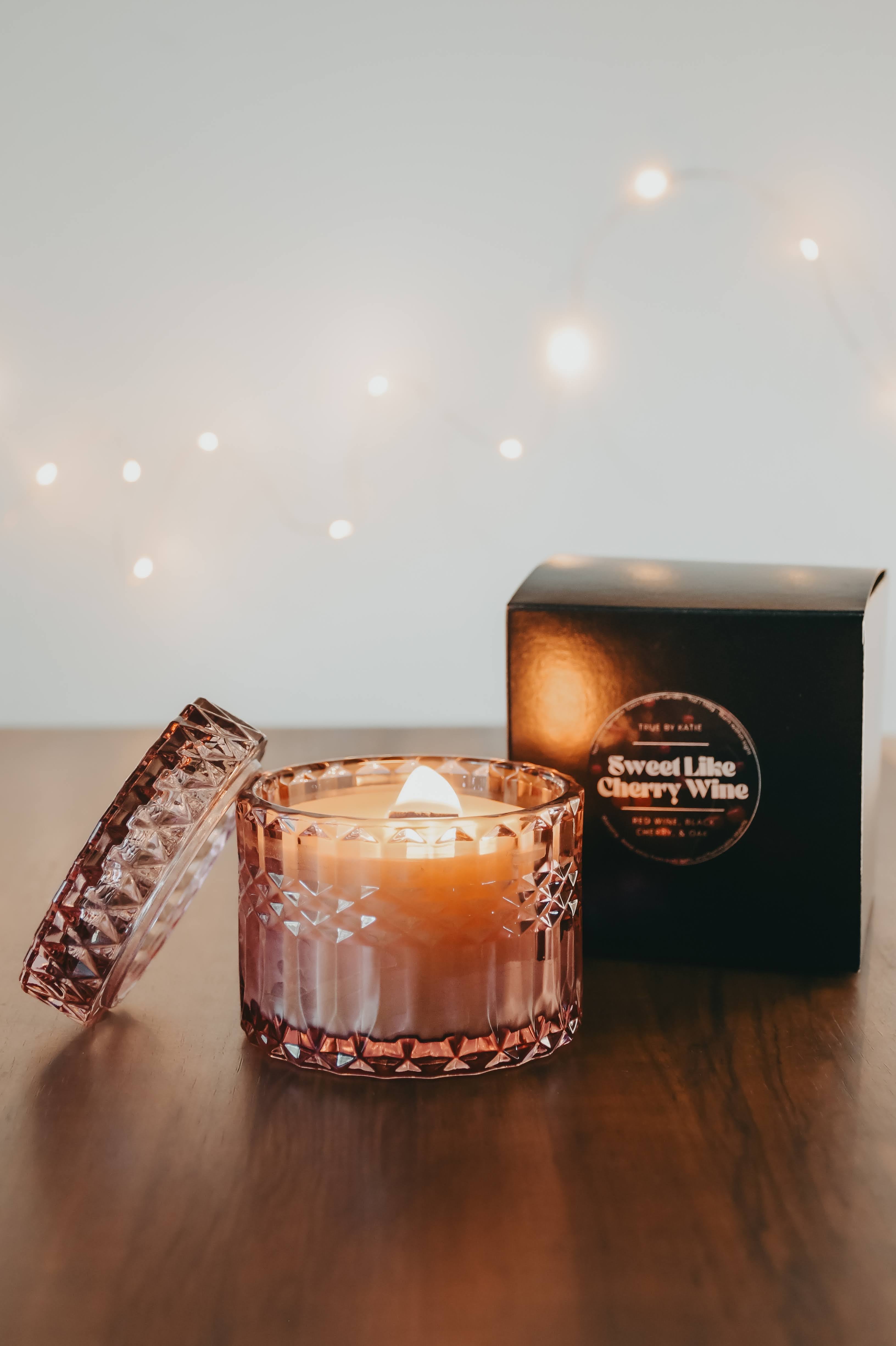 Sweet Like Cherry Wine Refillable Candle