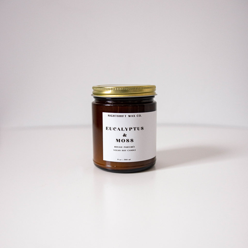 Eucalyptus & Moss Soy Candle