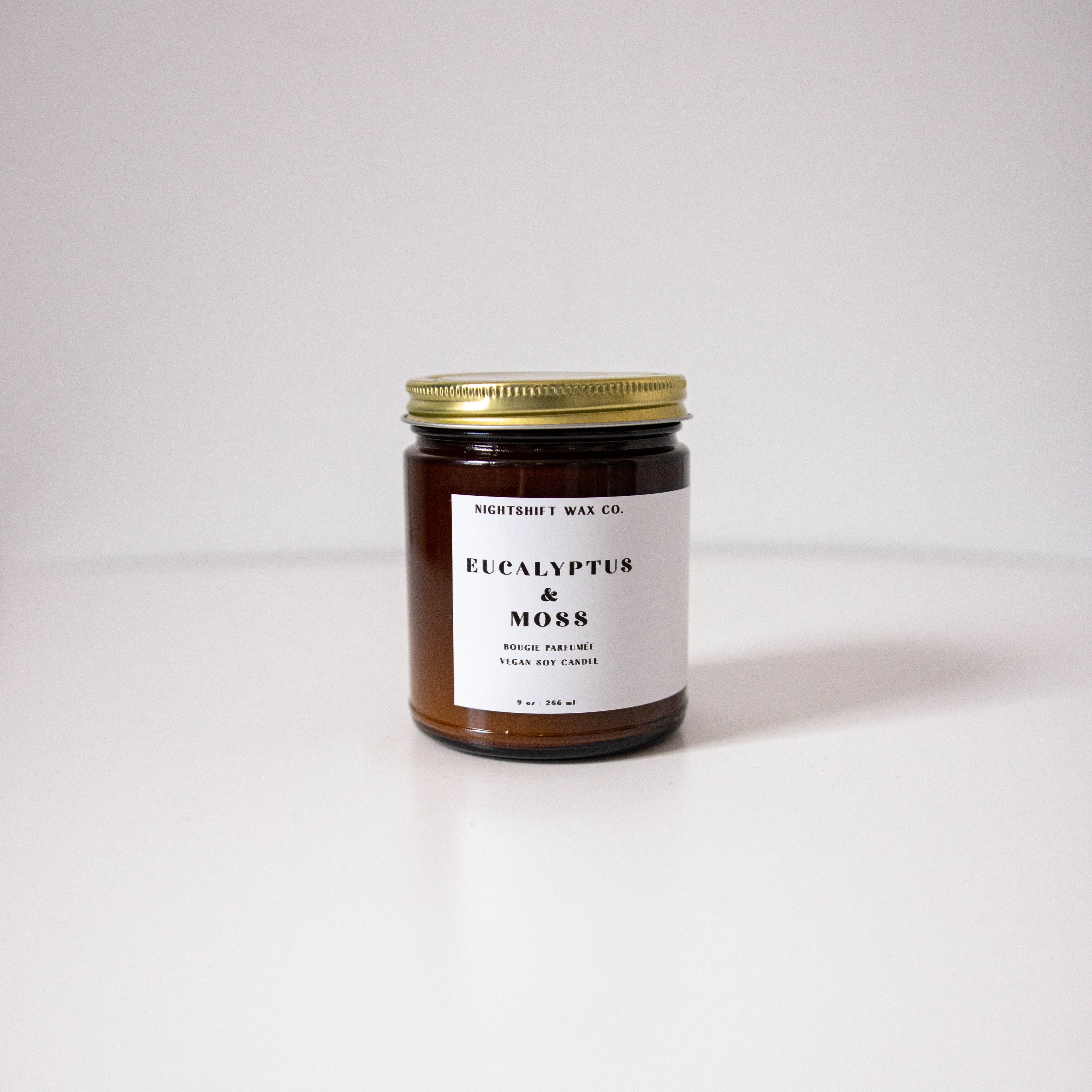 Eucalyptus & Moss Soy Candle