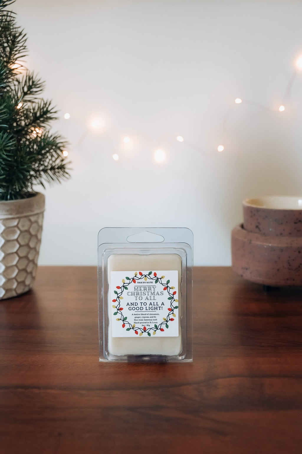 Merry Christmas to All, and to All a Good Light Wax Melts by True by Katie