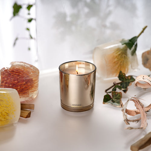 APOTHEKE Firewood Classic Candle – 10.5 oz Seasonal Soy Candle