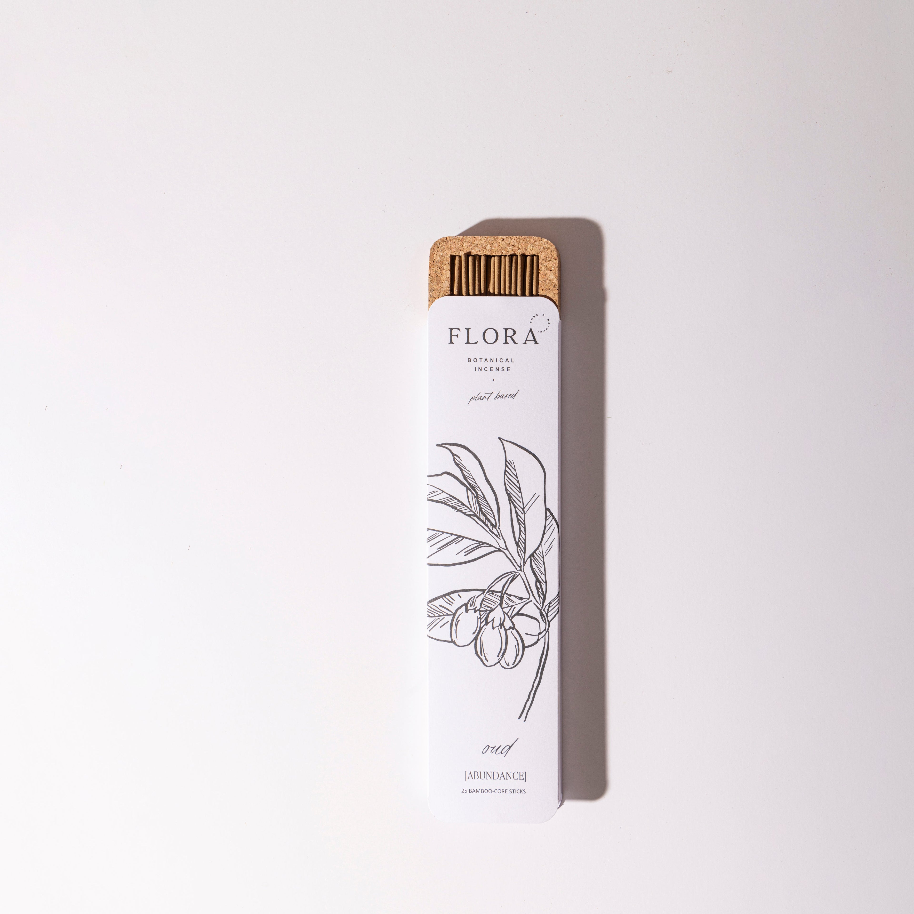 Natural Incense Traditions Trio by Flora Botanical Incense – Oud, Juniper & Sandalwood