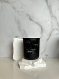 Leather + Amber | 12oz Candle by Mind Body & Scents