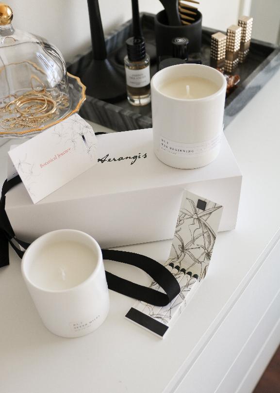 Aerangis Botanical Journey Gift Set – Floral Candle & Fragrance Collection