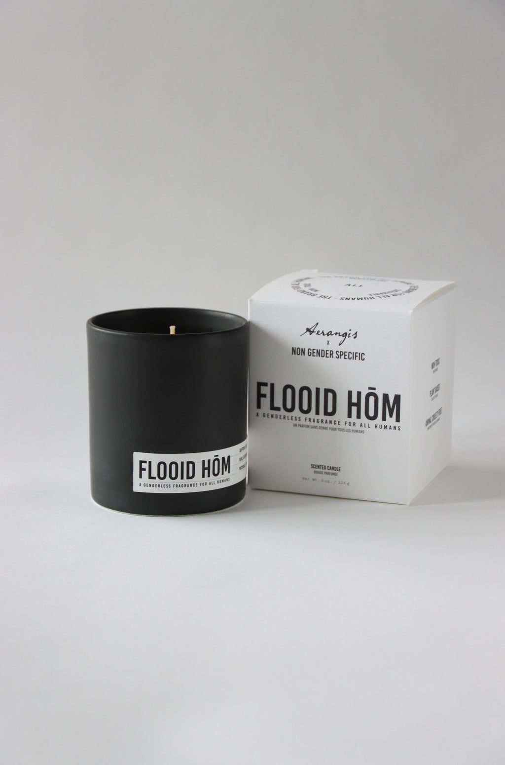 Aerangis FLOOID HōM Luxury Scented Candle – 8oz Hand-Poured Plant-Based