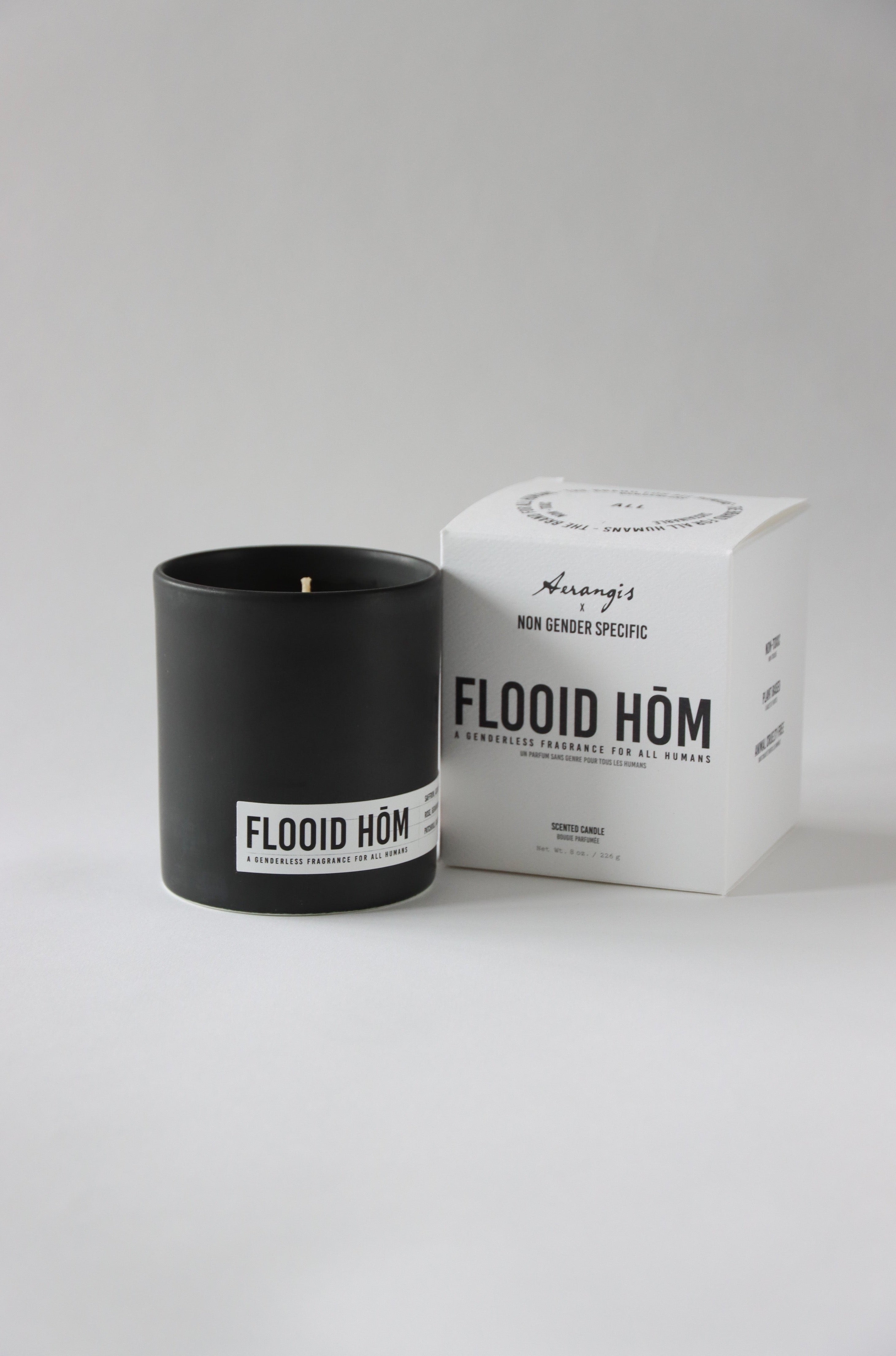 Aerangis FLOOID HōM Luxury Scented Candle – 8oz Hand-Poured Plant-Based