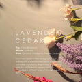 Lavender Cedar Candle by Grand Candles | Soy Wax, Hand-Poured
