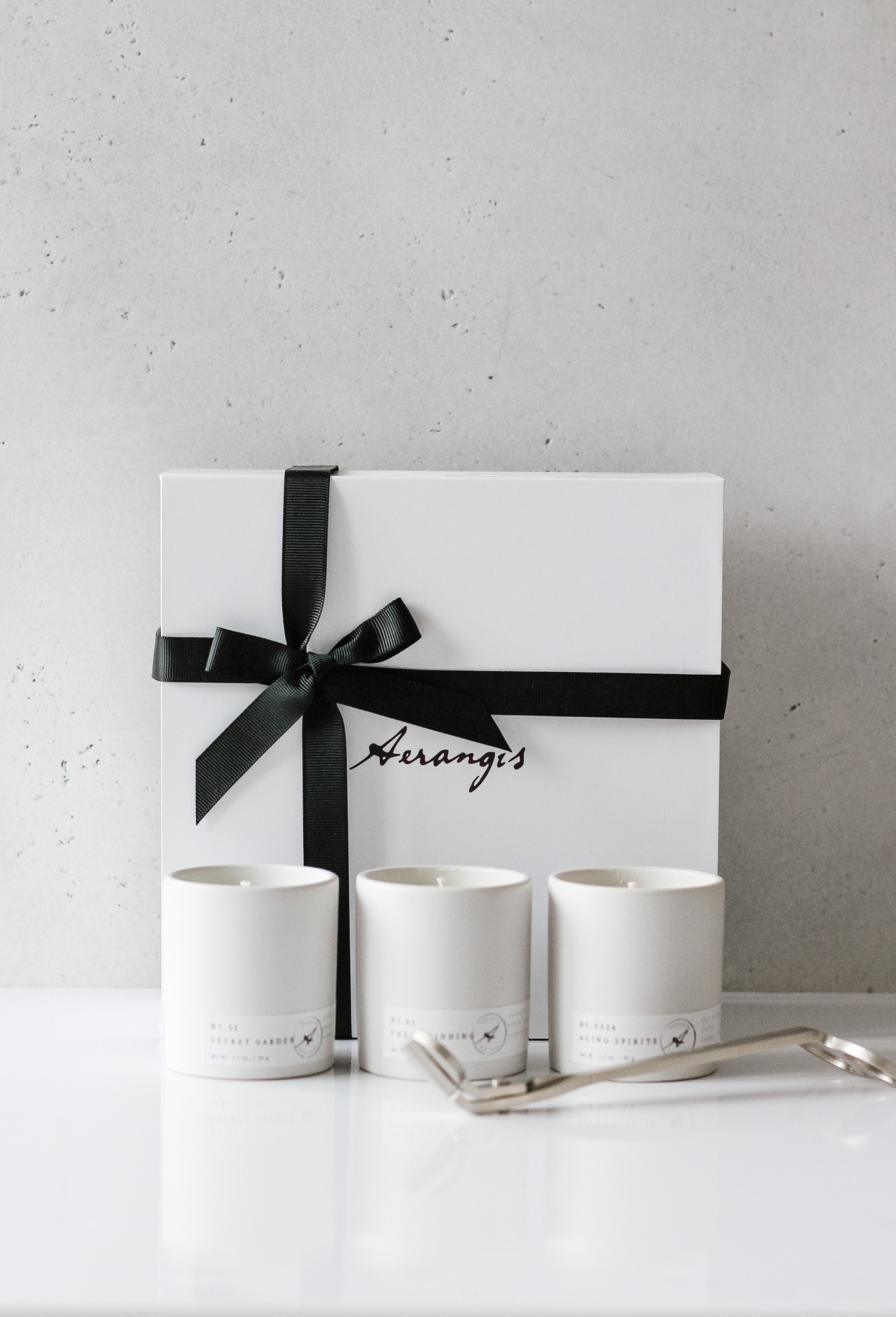Aerangis Discovery Journey Gift Set – 3 Mini Signature Scent Candles