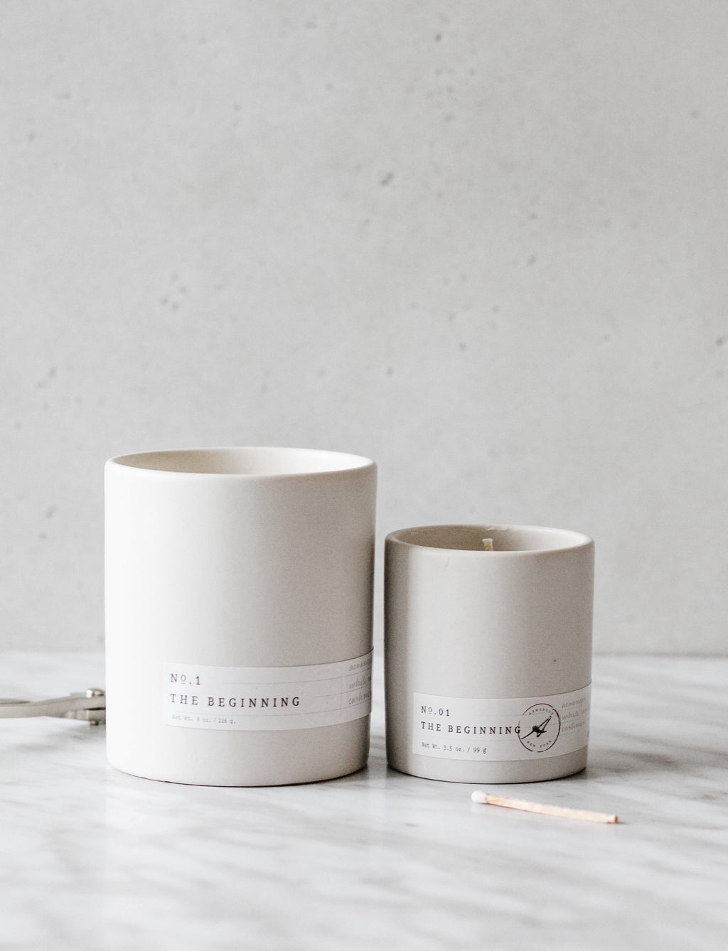 Aerangis No. 1 The Beginning Candle – Sandalwood & Orchid Signature Collection