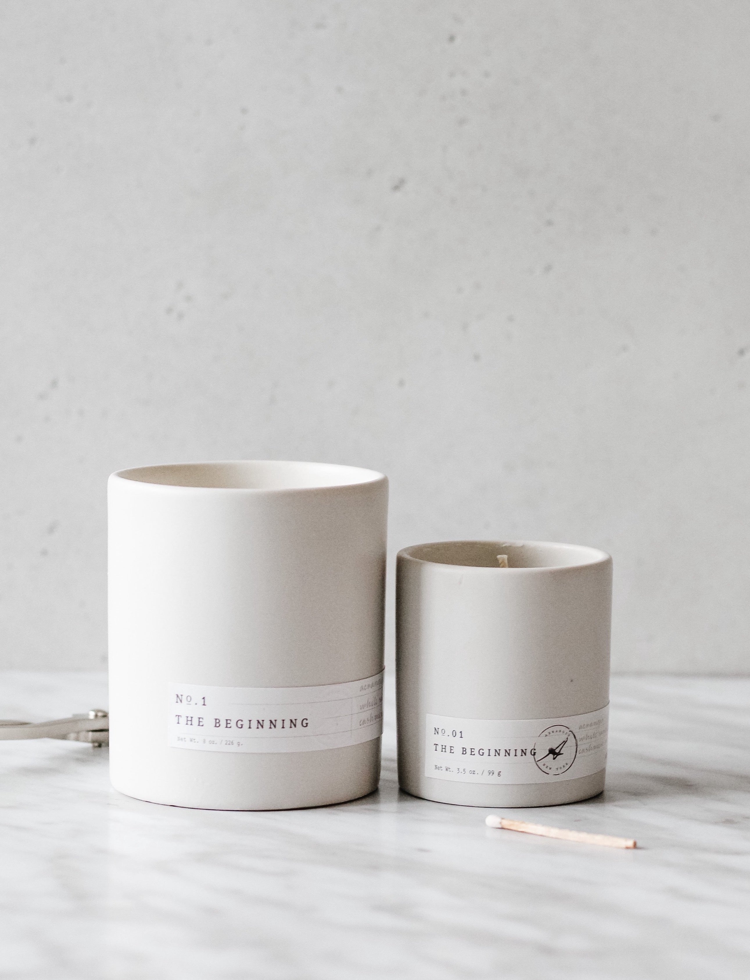 Aerangis No. 1 The Beginning Candle – Sandalwood & Orchid Signature Collection