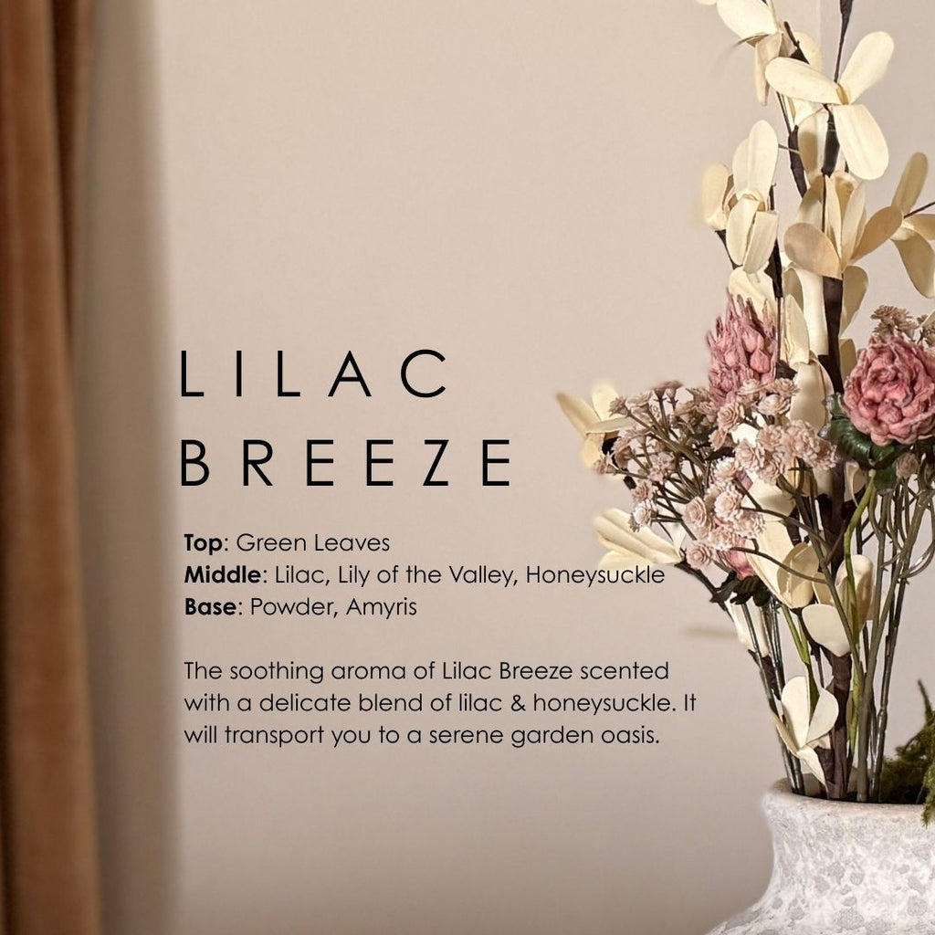 Lilac Breeze Candle by Grand Candles | Soy Wax Floral Scent