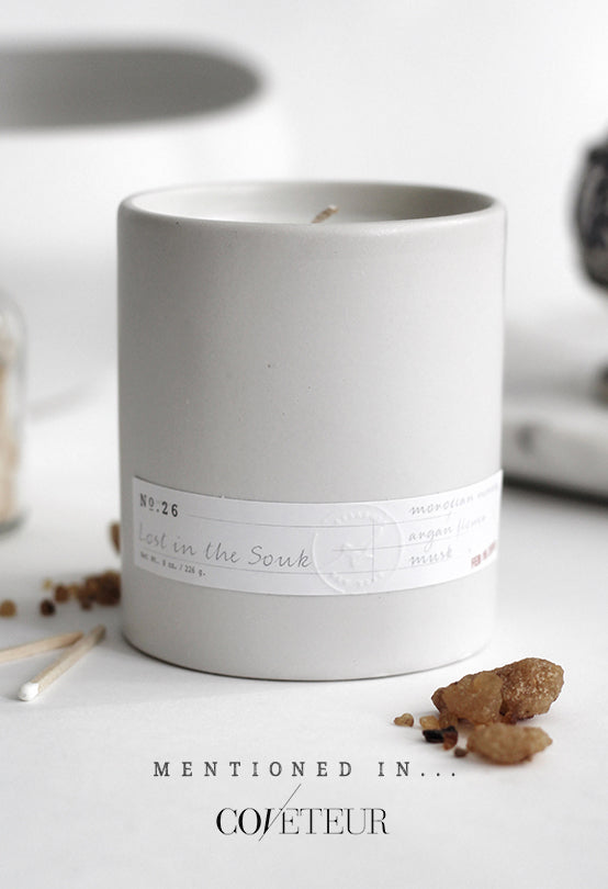 Aerangis No. 26 Lost in the Souk Candle – Moroccan Rose & Neroli 8 oz