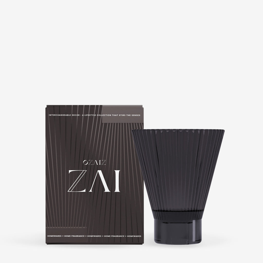 OZAIZ ZAI Tumbler Set of 2 – Borosilicate Glass Home Fragrance Vessels