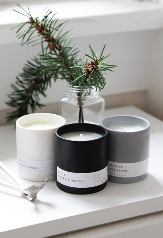 Aerangis Quintessential Journey Gift Set – 3 Signature Candles with Wick Trimmer