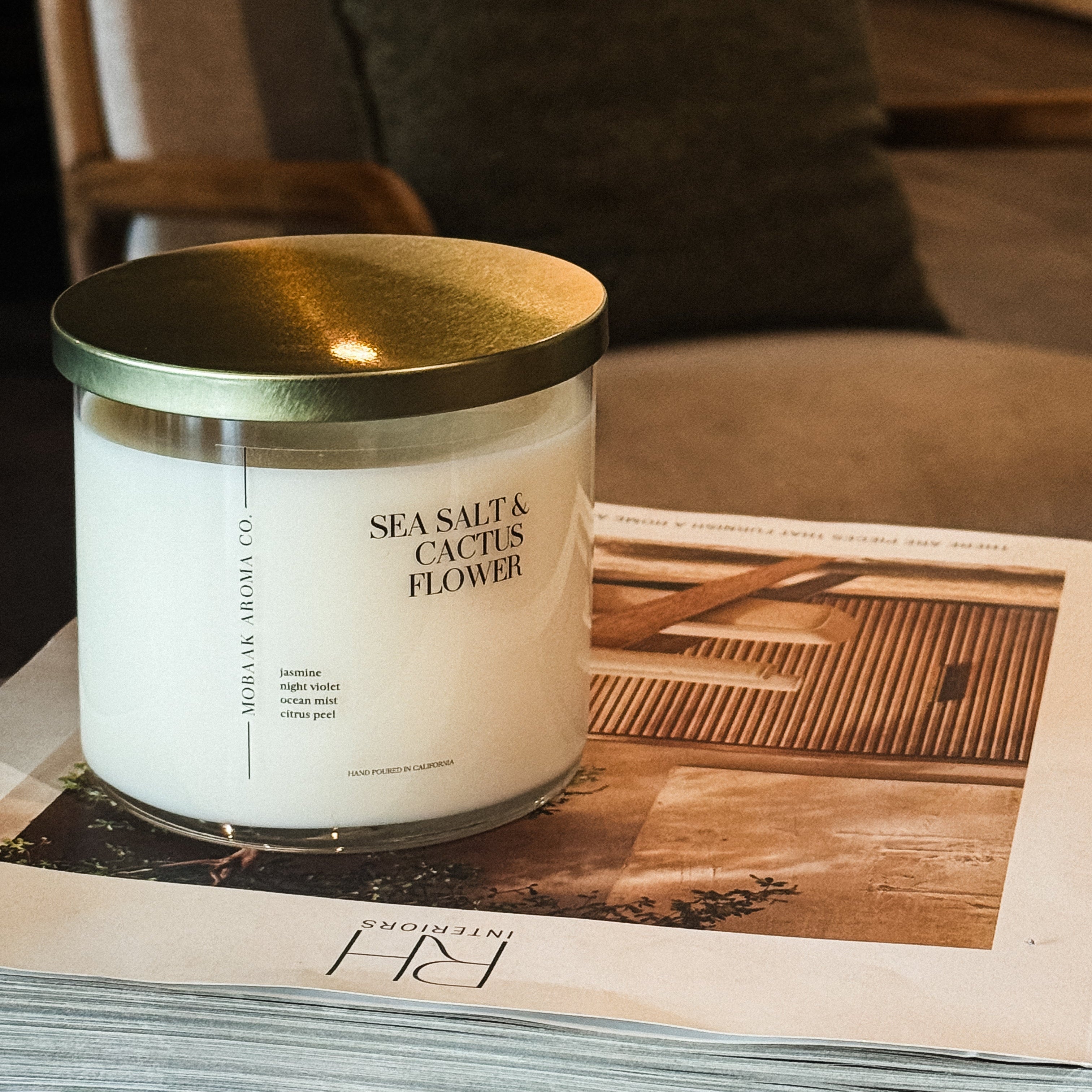 Sea Salt & Cactus Flower Candles