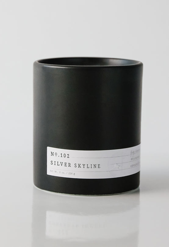 Aerangis No. 102 Silver Skyline Luxury Scented Candle