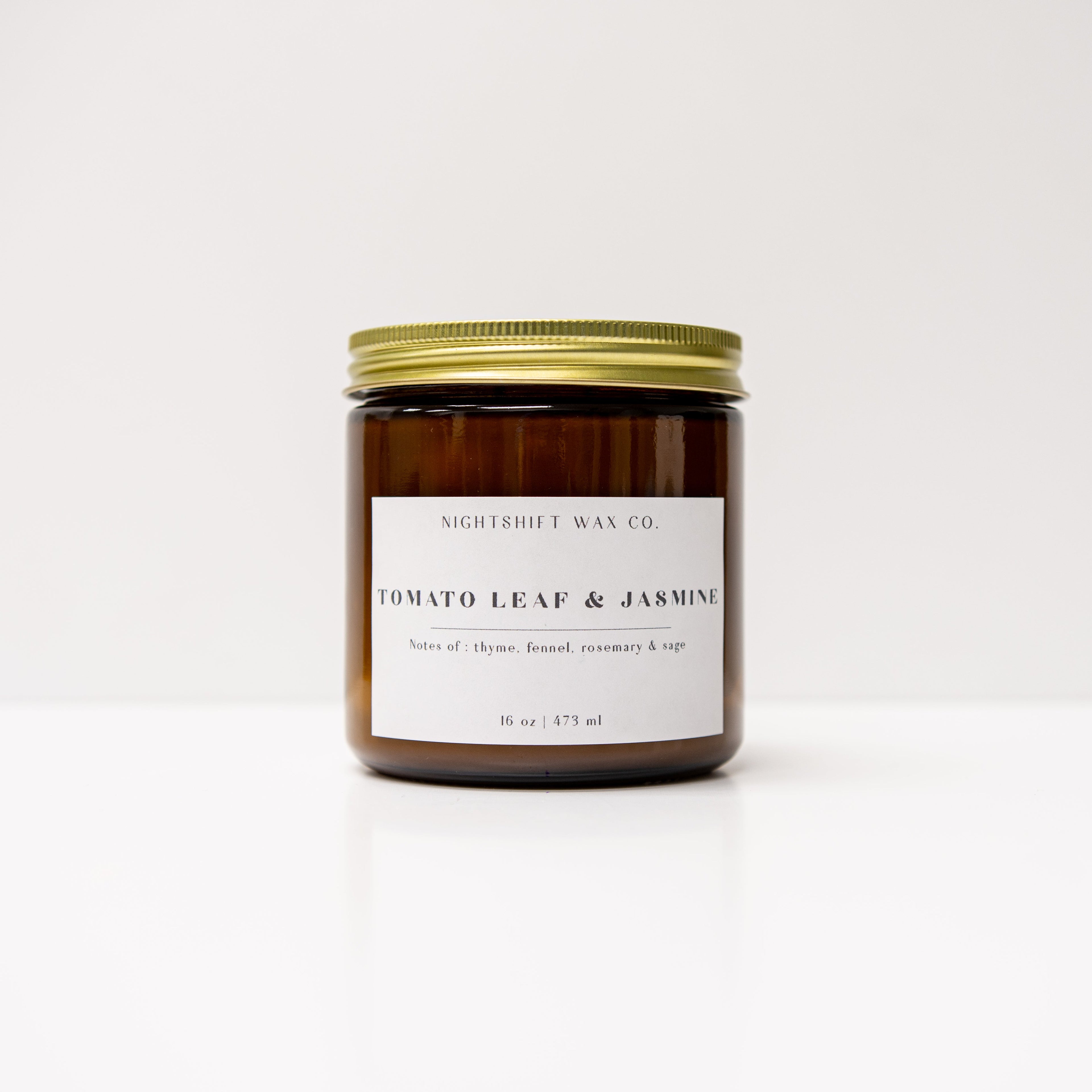 Tomato Leaf & Jasmine Soy Candle