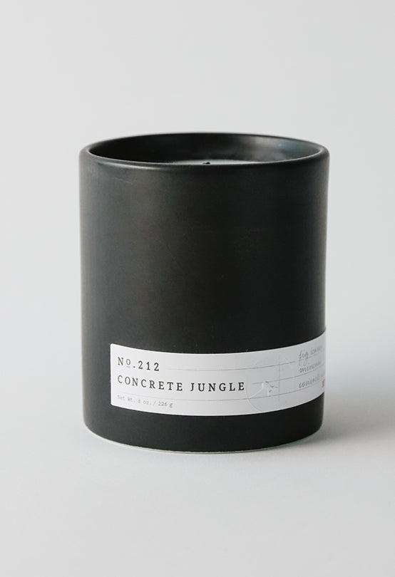 Aerangis No. 212 Concrete Jungle Candle – Bergamot, Cedarwood & Mineral Scent