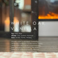 White Oak Vanilla Reed Diffuser by Grand Candles
