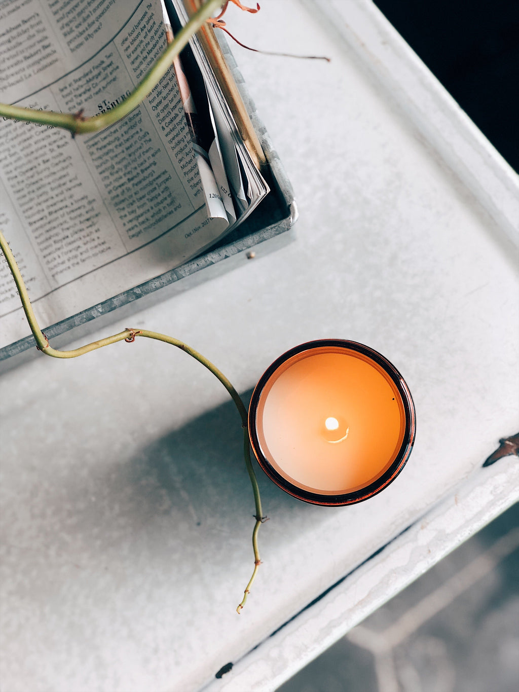 Cannabis Flower Soy Candle