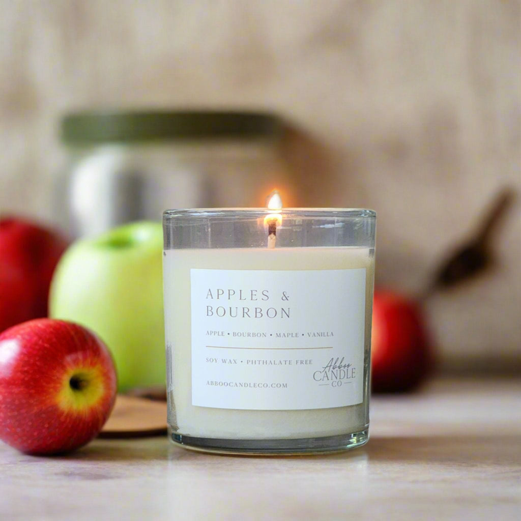 Apples and Bourbon Soy Candle