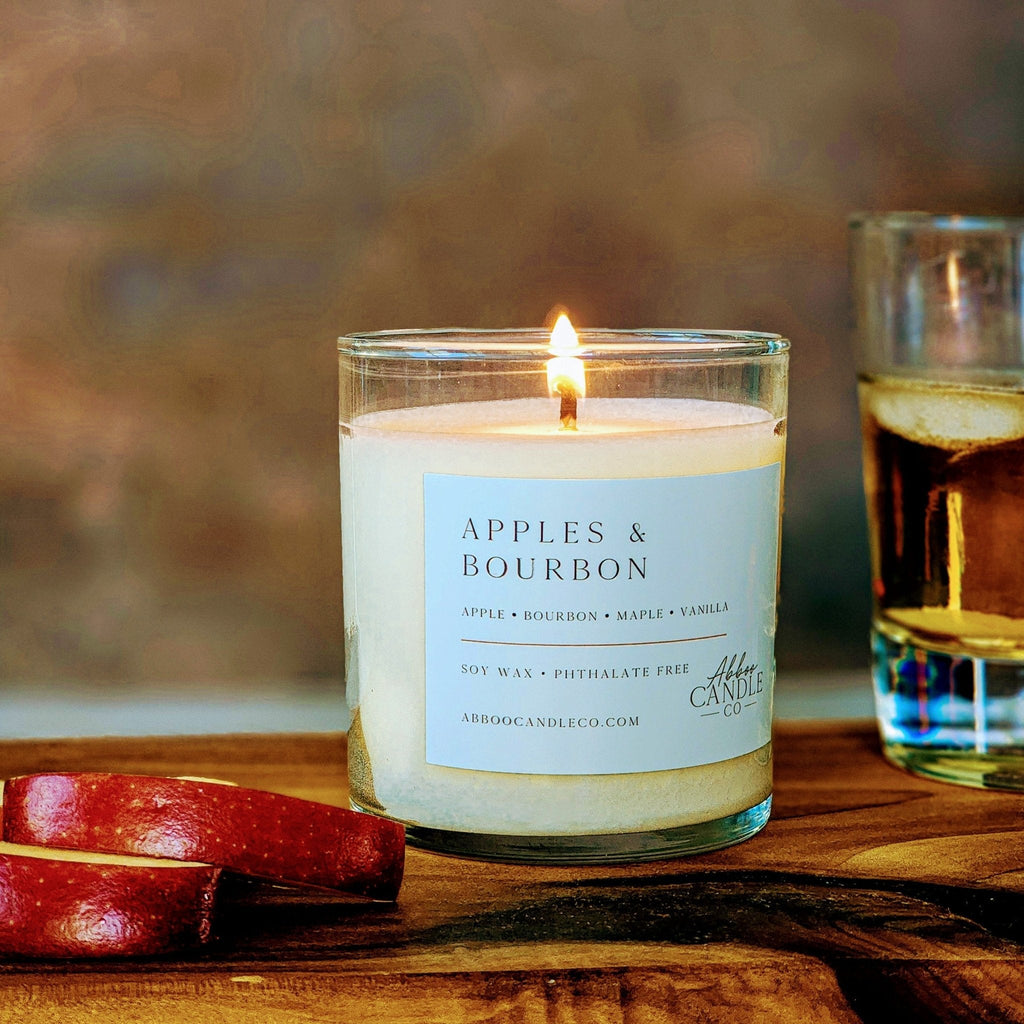 Apples and Bourbon Soy Candle