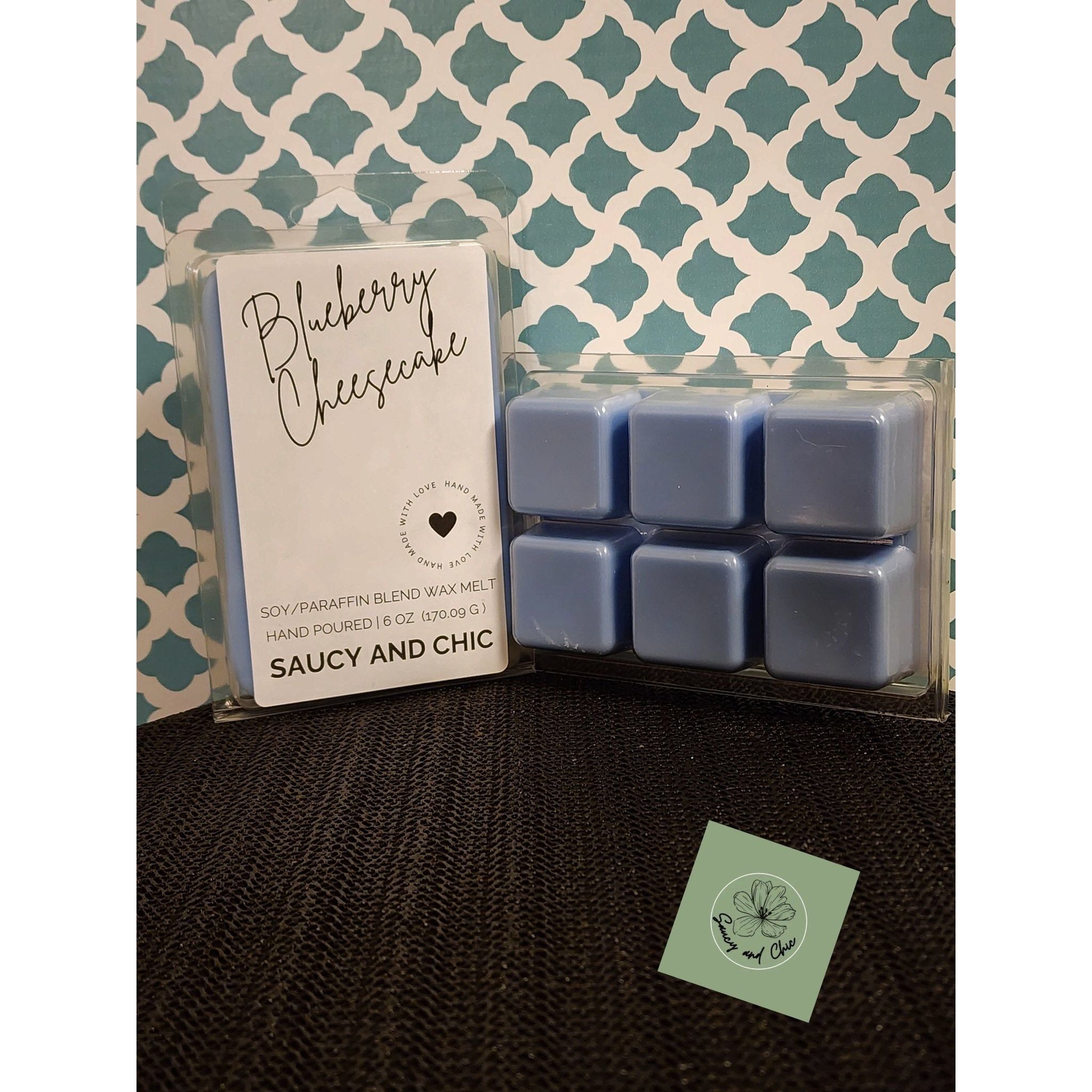 Blueberry Cheesecake Scented Wax Melt: Indulge in Delectable Fragrance