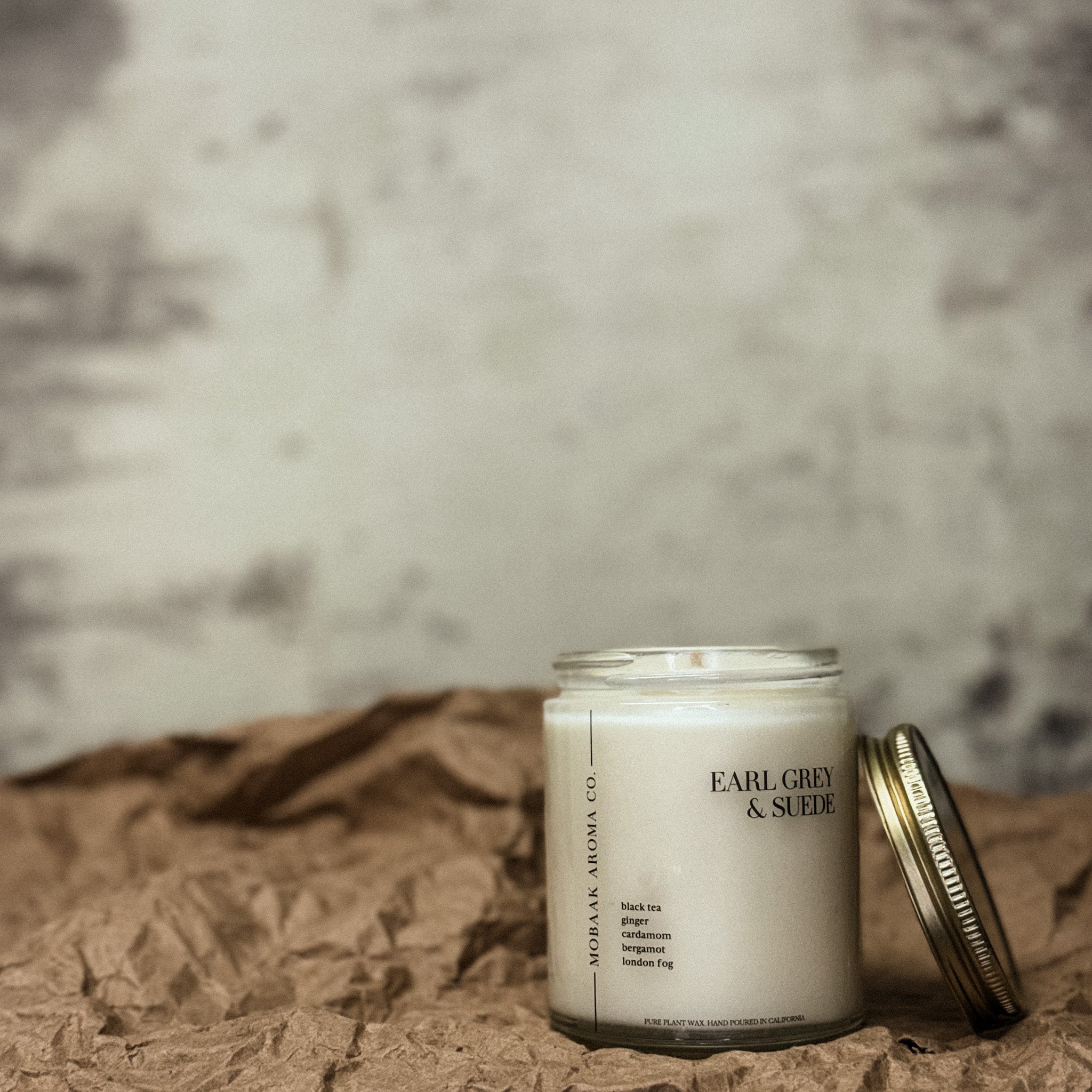 Earl Grey & Suede Candles