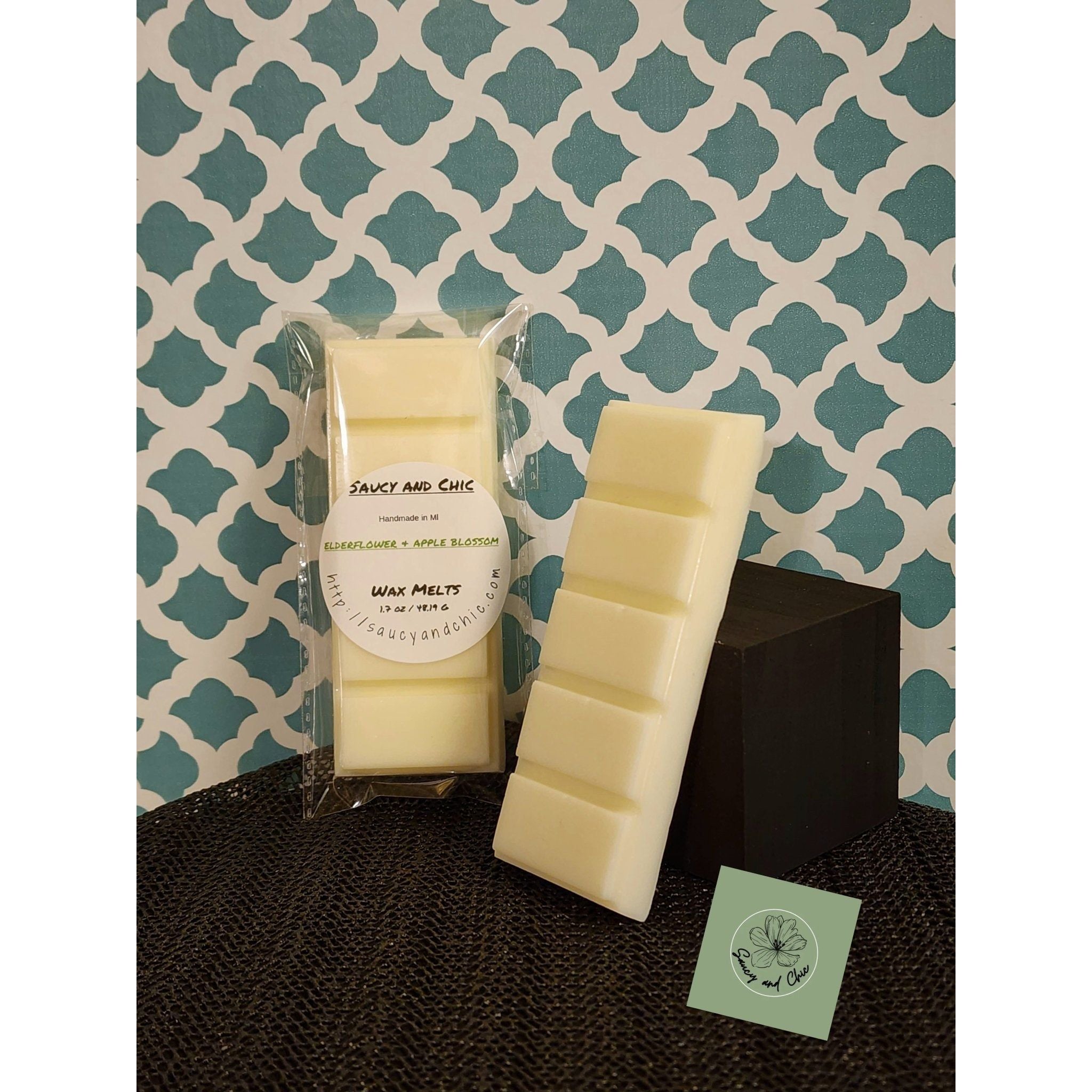 Elderflower & Apple blossom Snapbar wax melt