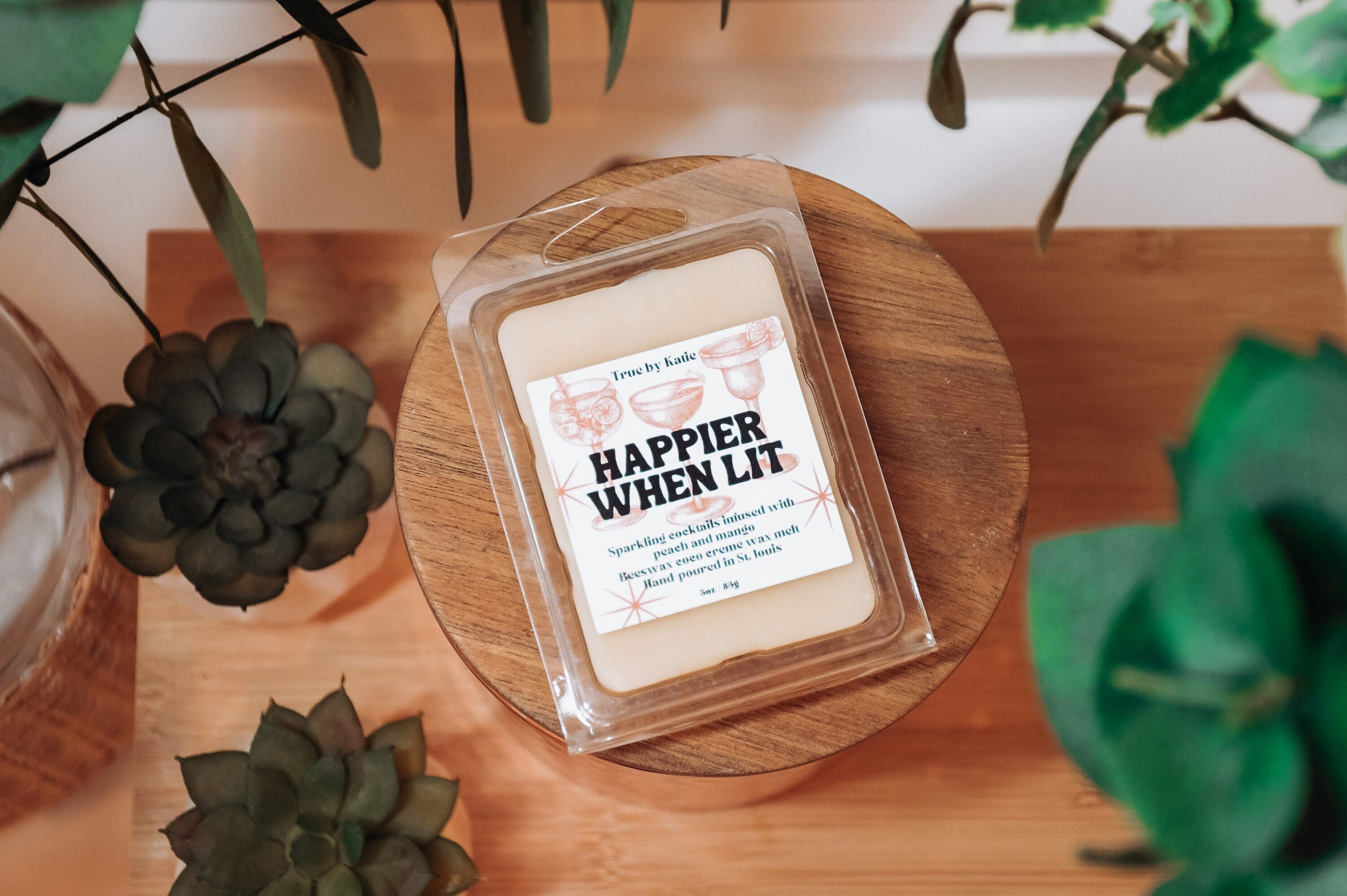 Happier When Lit Wax Melts