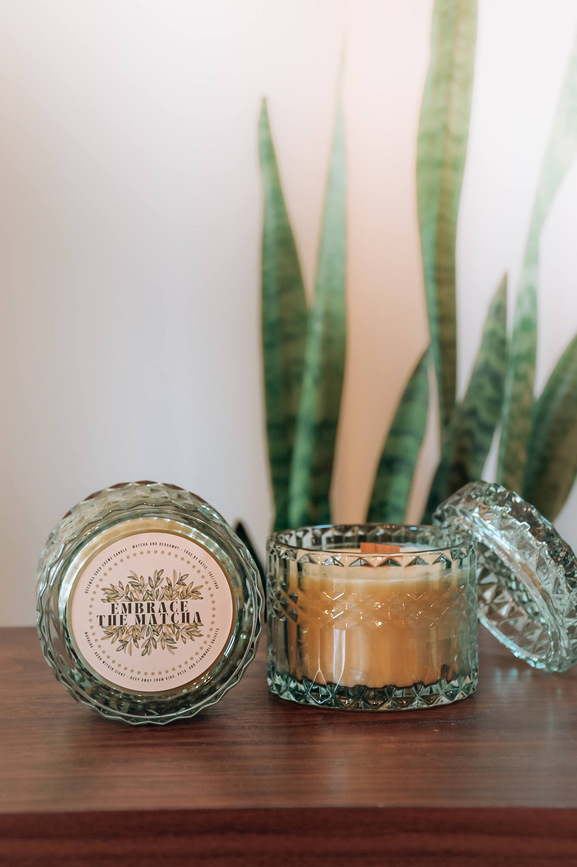 Embrace the Matcha Refillable Candle