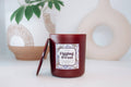 Figging Sweet Refillable Candle by True by Katie – 8oz Non-Toxic Beeswax Blend