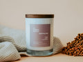 Santalum Candle by LH CANDLE STUDIO – 10 oz Soy Candle with Sandalwood, Vanilla & Fig