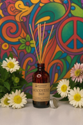 Woodstock 1969 Reed Diffuser – Patchouli, Hemp & Nag Champa by Moon Water Apothecary
