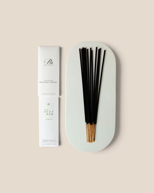 Acai Oud Hand-Dipped Incense Sticks by RXLA the brand — 12-Pack