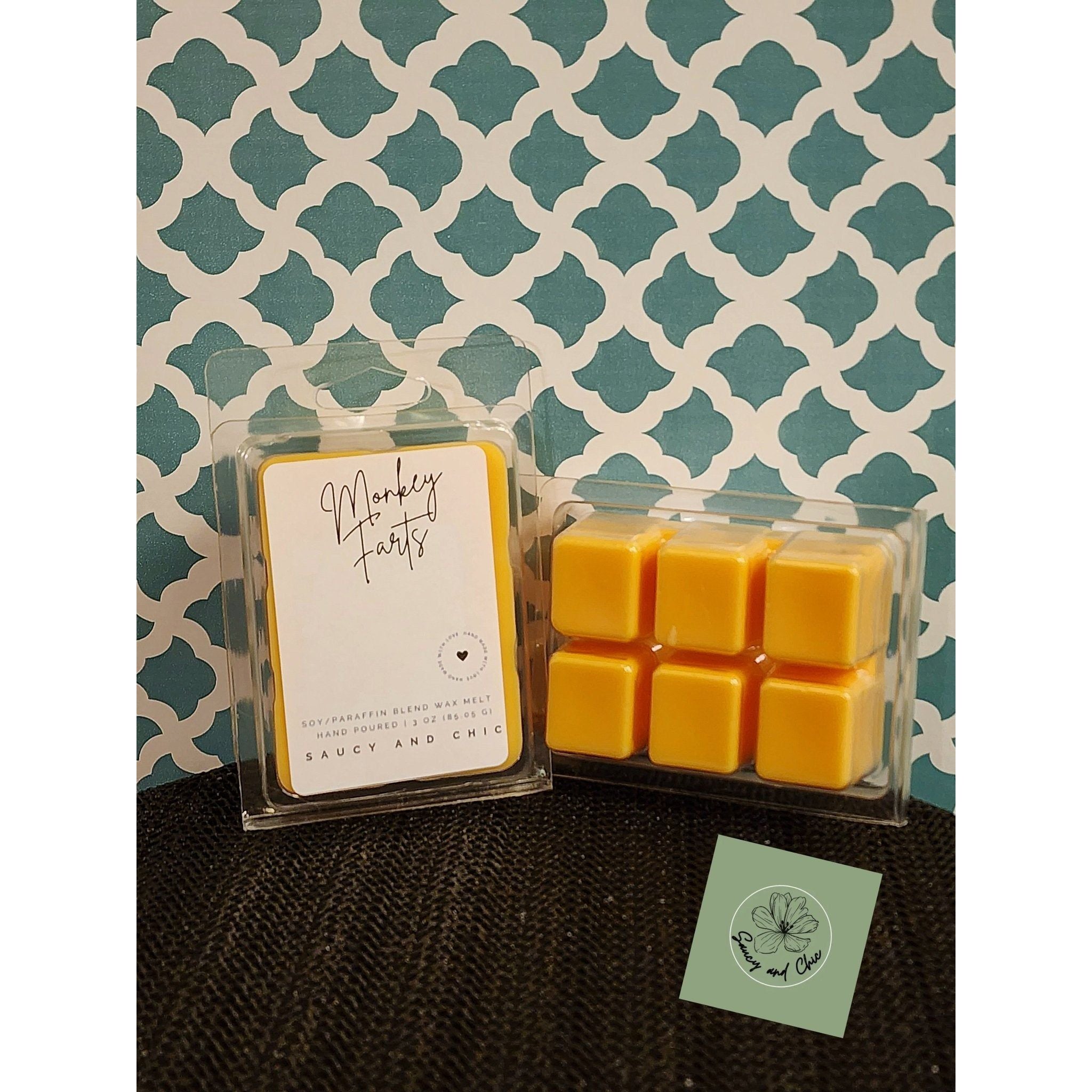 Monkey Farts Wax Melt – Fruity, Funky & Totally Bananas | Saucy & Chic