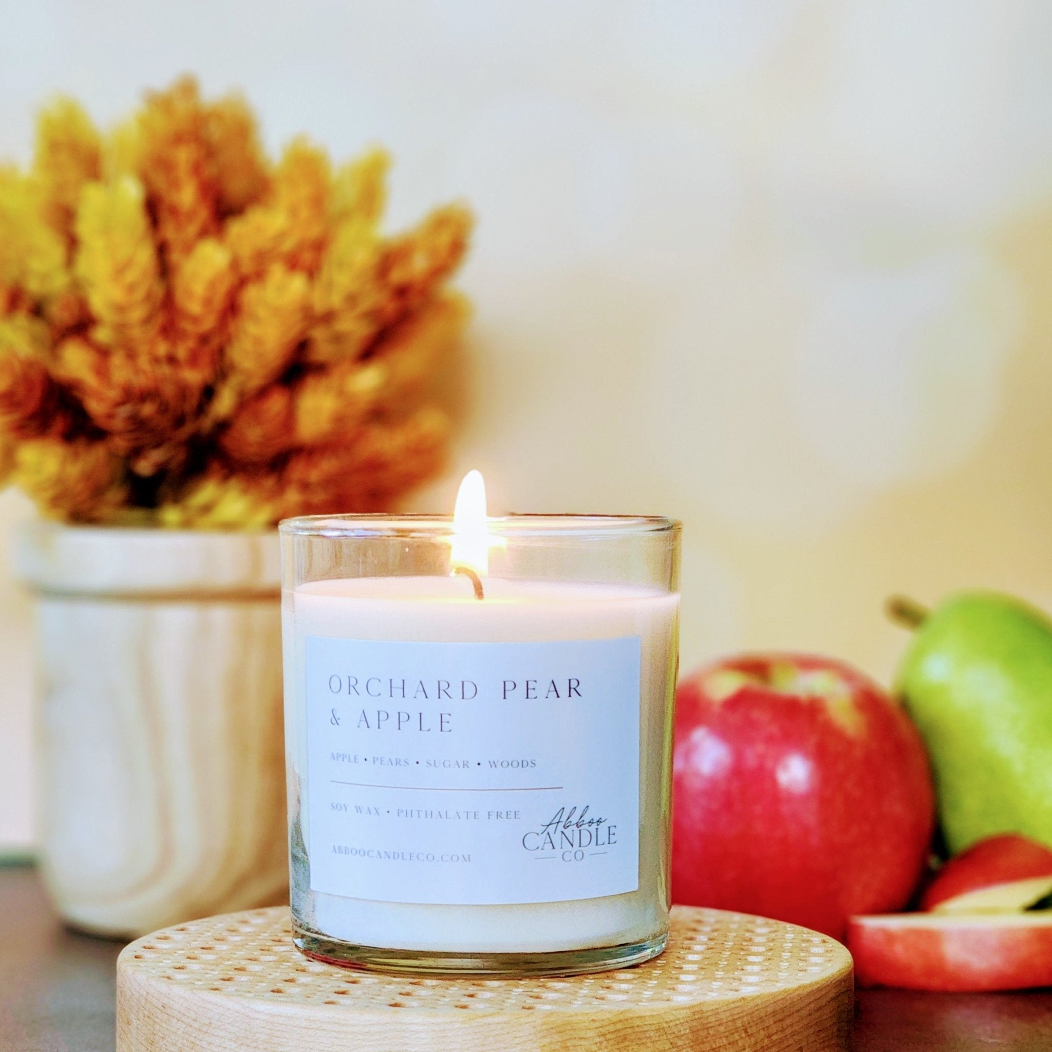 Orchard Pear and Apple Soy Candle