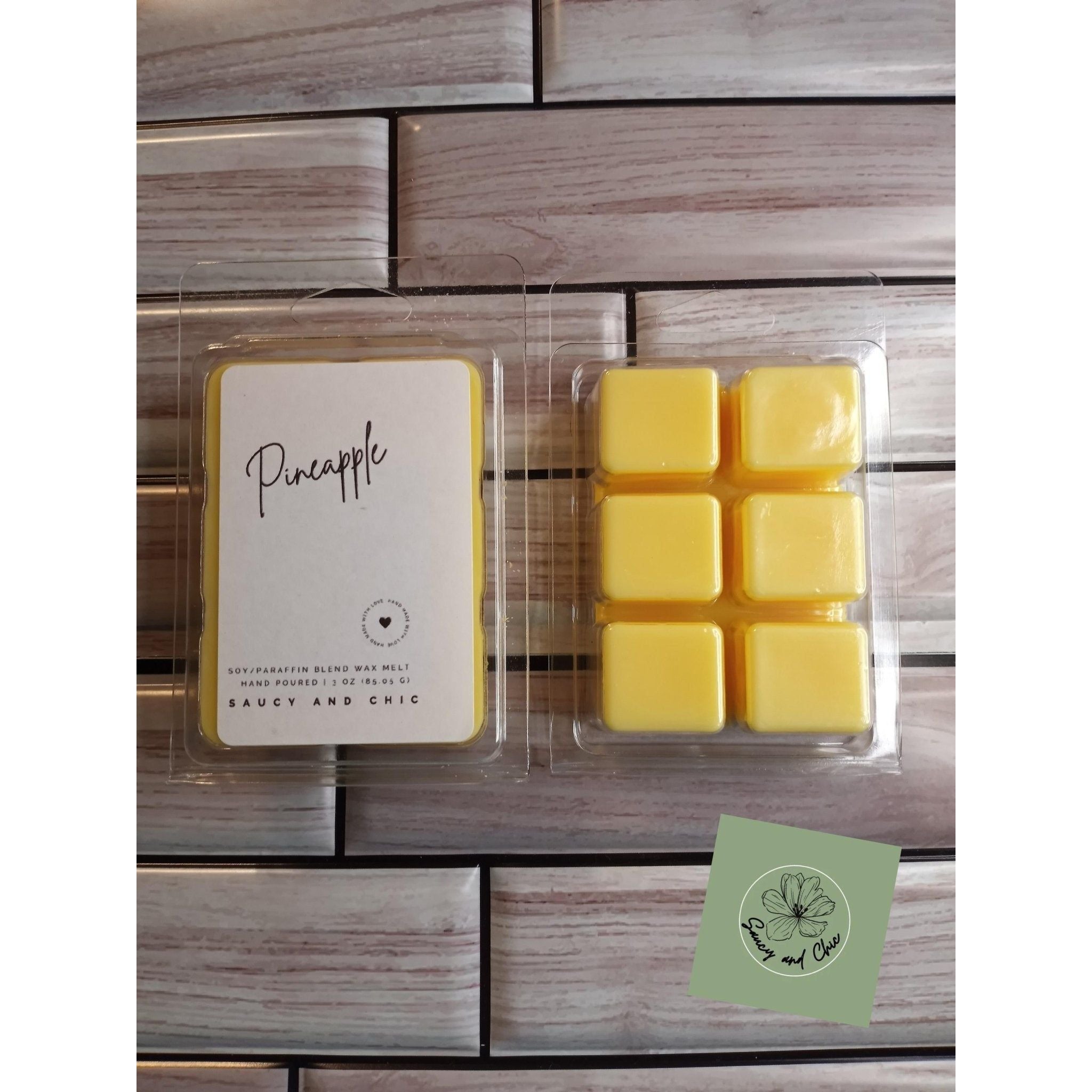 Pineapple wax melt