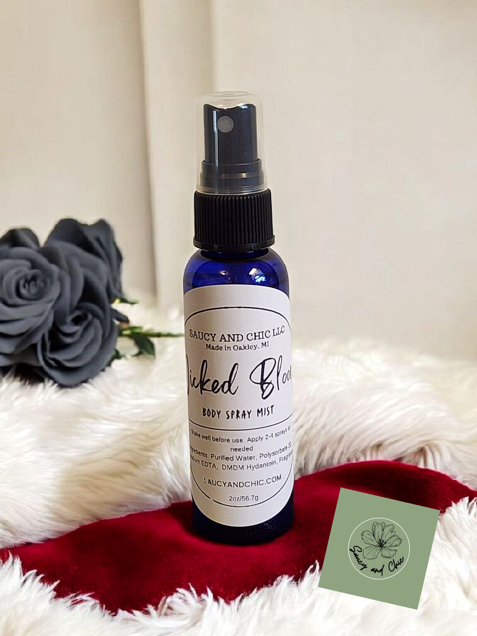 Wicked Bloom Body Mist – Dark, Floral & Seductively Alluring Fragrance