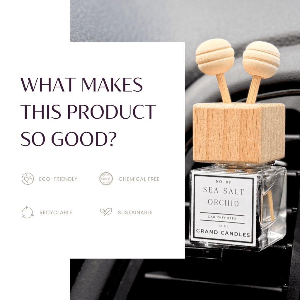 Caribbean Teakwood Car Diffuser