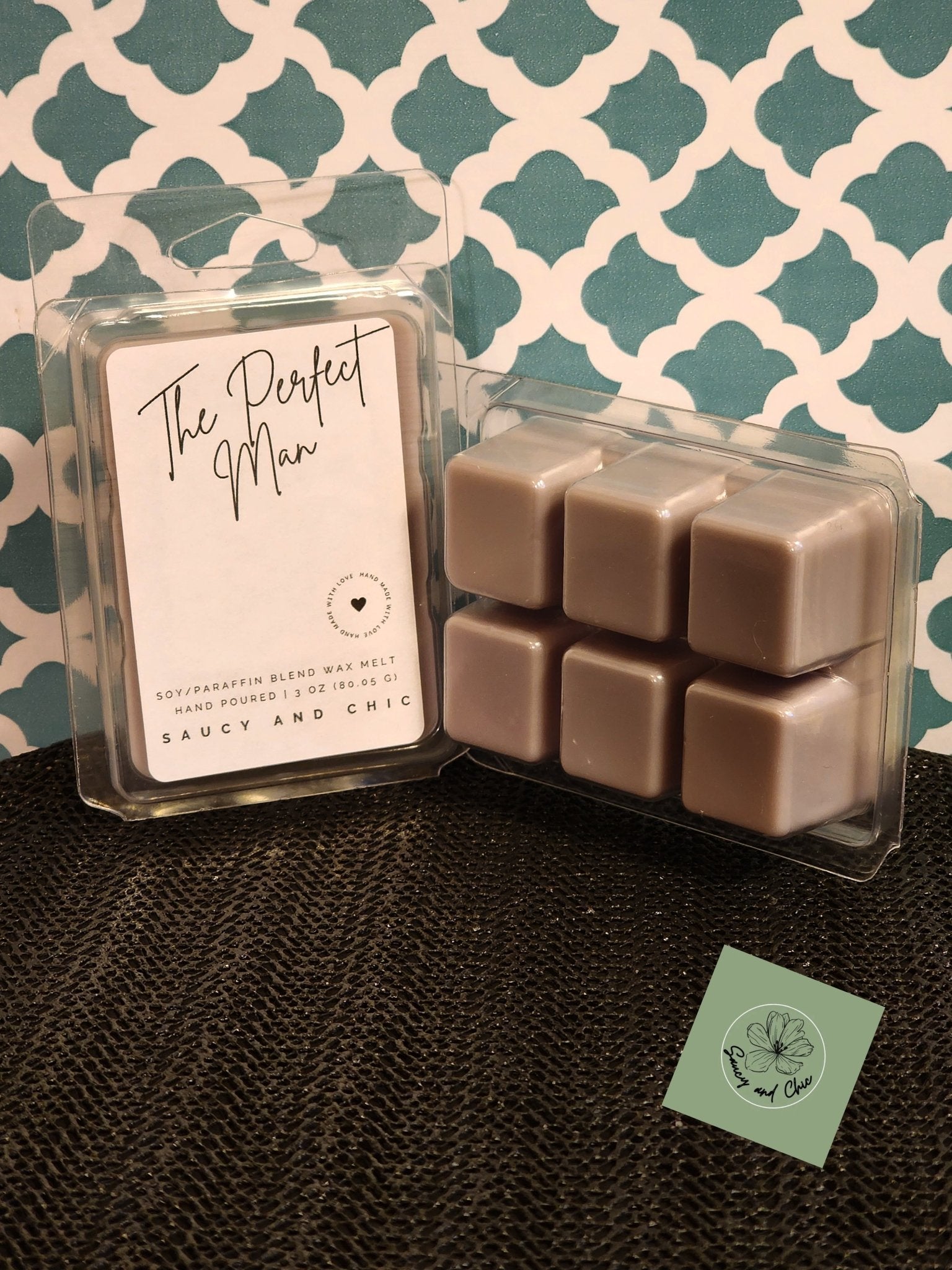 The Perfect Man Wax Melt – Masculine Scented Melt with Charm & Sass | Saucy and Chic